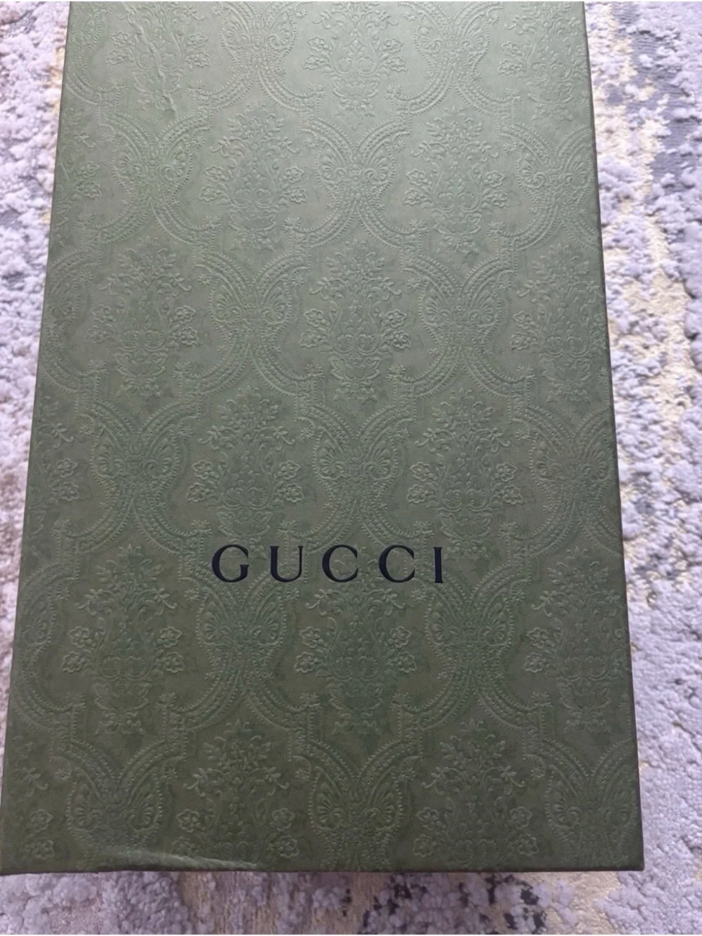Gucci Empty Green Gift Box 8x14.5x5 Inch